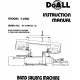 DoAll Band Saw Operators Manual Model No. C-650S and C/1000