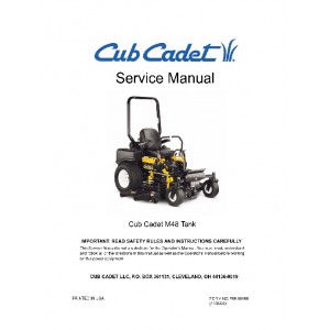 Cub Cadet M48 tank Service Manual