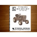 Wheel Horse C series Parts Manual No.C-100 -120 - 160