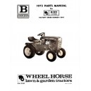 wheel horse B-80 4 Speed lawn Tractor parts manual