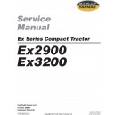 Cub Cadet Yanmar EX Series Compact Tractor Service Manual  Model No. Ex2900 & Ex3200