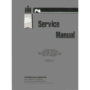 IH Cub Cadet Tractor Service Manual 86,108,109,128,129